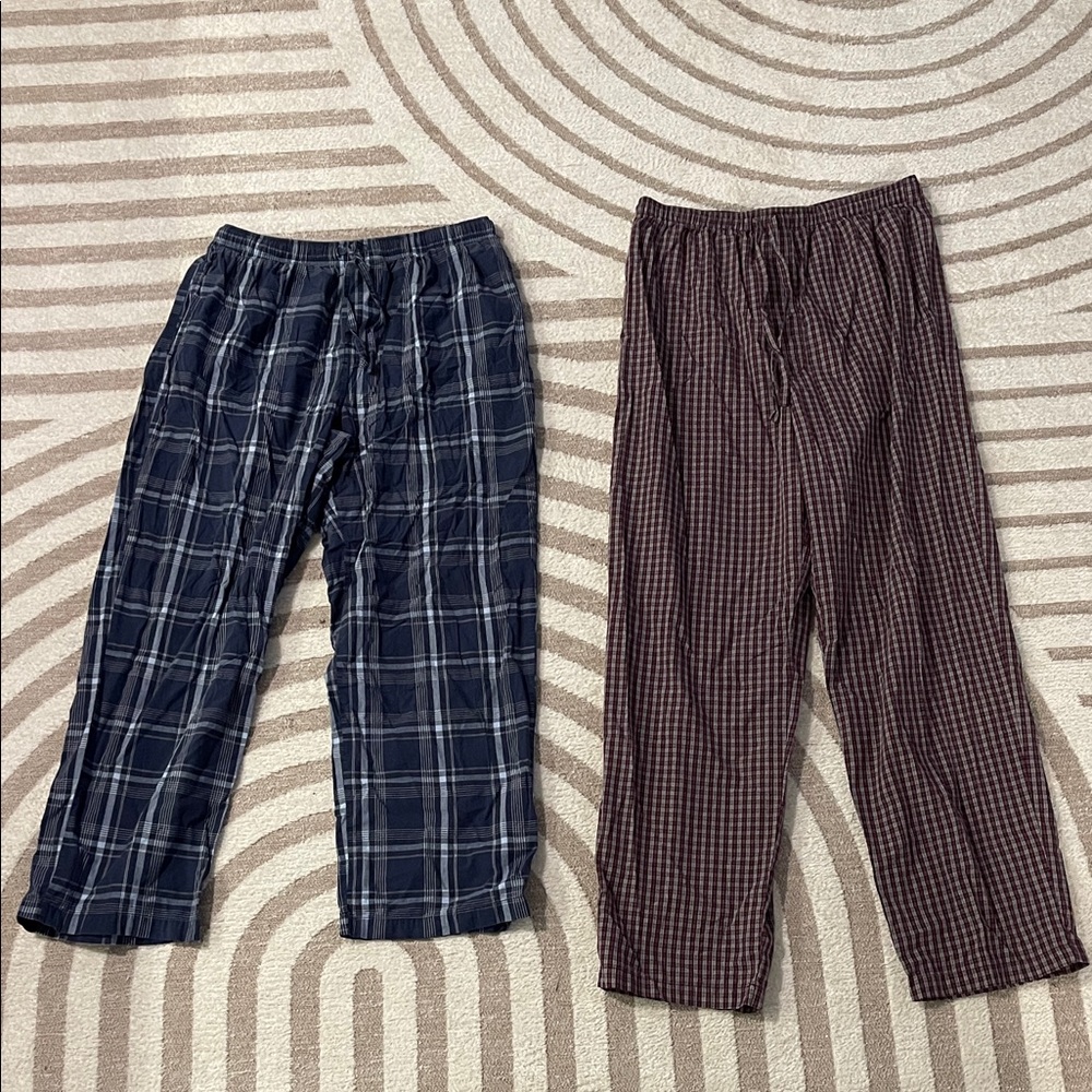 Men’s Plaid PJ Bottoms